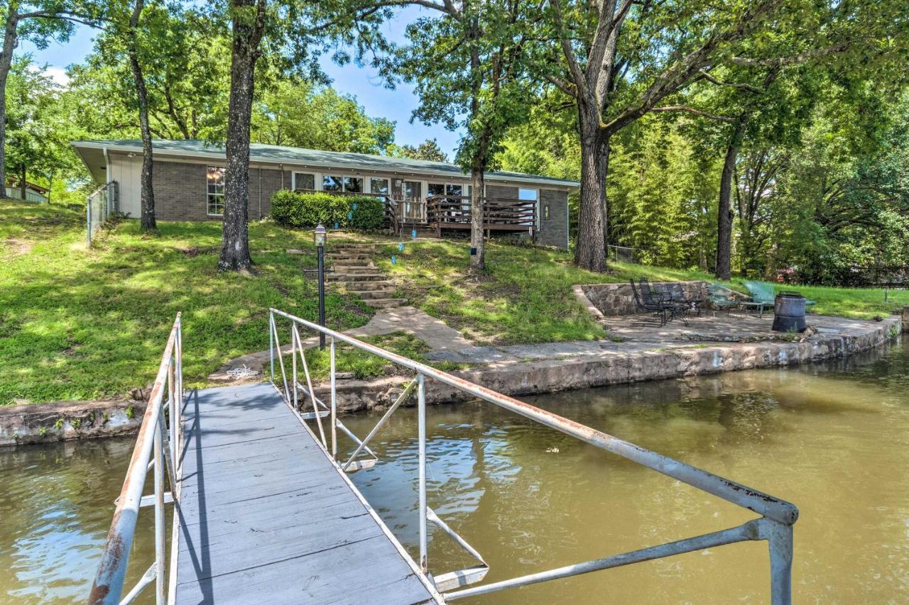 Lakefront Hot Springs Home With Updated Deck And Dock! Exterior foto